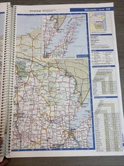 Rand McNally 2003 the Road Atlas LARGE SCALE United States Roads Maps