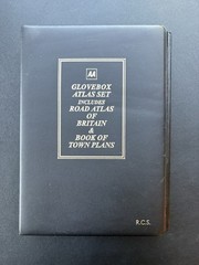 AA Glovebox Atlas Set. Road Atlas Of Britain & Book Of Towns. Hardcover