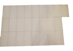 Antique Ordnance Survey 1m:1in Sheet Map on Linen No.60 Shrewsbury 1921
