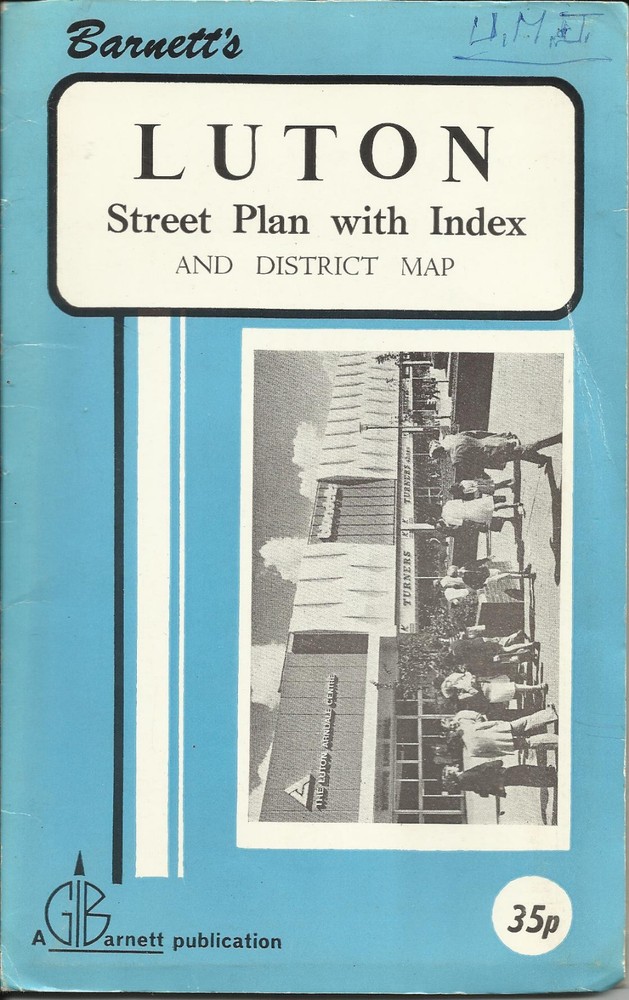 BARNETT’S STREET PLAN LUTON (1990s)