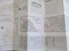 ORDNANCE SURVEY THE TRAFALGAR WAY COMMEMORATIVE MAP NATIONAL TRUST DATED 2005