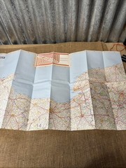 Michelin Normandie Foldout Map Regional No. 513 French Language