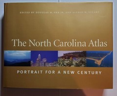 Signed North Carolina Atlas Hardcover, Portrait for a New Century (2000)