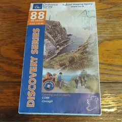 County Cork OS Discovery – sheet 88 – map