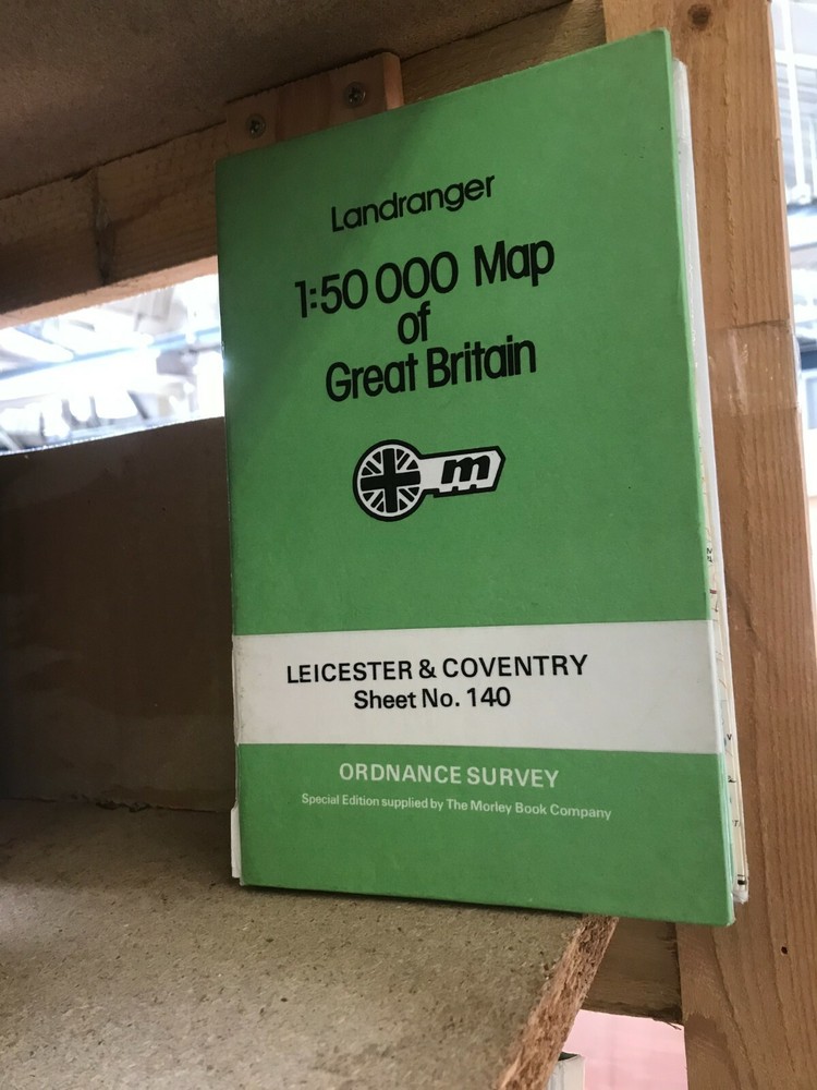 Leicester & Coventry: Ordnance Survey Landranger Map 1:50000 #140