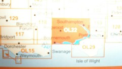 OL 15 22 29 PURBECK NEW FOREST ISLE OF WIGHT EXPLORER ORDNANCE SURVEY MAPS OS