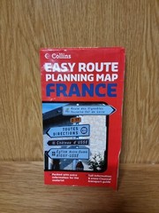 Collins Easy Route Planning Map France (International Maps), (18d)