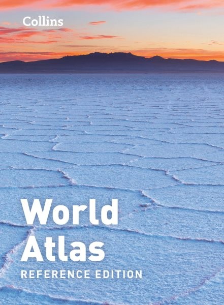 Collins World Atlas: Reference Edition, Hardcover by Collins Maps, Like New U…