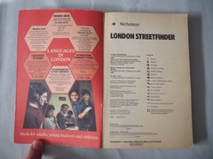 Nicholson London Streetfinder 1984 Paperback Vintage