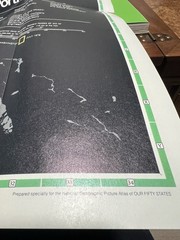National Geographic Picture Atlas of Our Fifty States 1978 Vintage with Map