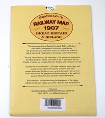 Bradshaws Railway Map 1907 Great Britain & Ireland Transport Trains Rail Network