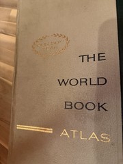 The World Book Atlas 1966 Field Enterprises Hardcover Illustrated Geography