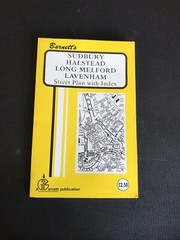 Vintage Sudbury Halstead Long Melford Map And Street Plan – Barnetts