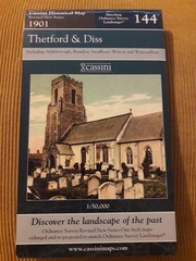 Cassini Historical Thetford&Diss Map Set
