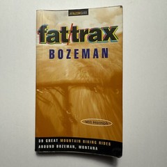 Vtg 1996 Bozeman Montana Biking Travel Trail Guide Book FAT-TRAX Pocket Booklet