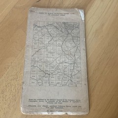Vintage Ordnance Survey Map Sheet SO48 Shropshire 1:25000 OS Map