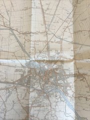 1983 Ordnance Survey Pathfinder Map 816 TF 24/34 Boston And Swineshead