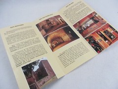 2 Lot BITCHE Moselle FRANCE La Citadelle brochure & County drawn Map Information