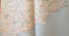 Vintage Geographers Road Atlas of Great Britain and Northern Ireland HB –