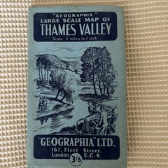 Map of Thames Valley pre 1965