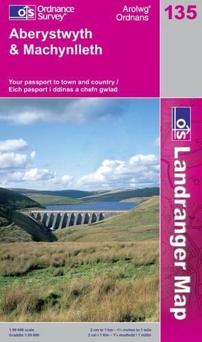 Aberystwyth and Machynlleth (Landranger … by Ordnance Survey Sheet map, folded