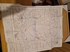 Ordnance Survey Map Of Great Britian – SPALDING – 1965 – 1/63360