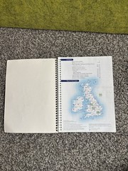 Collins Britain & Ireland 2014 Handy Road Atlas Spiral bound Maps Roadcheck Taxi