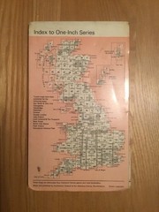 1965 Ordnance Survey One Inch Map 89 Lancaster And Kendal (incl Morecambe)