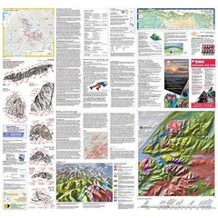 Ben Nevis Mountain Map Glen Coe Harvey BMC Approved Waterproof Tough Portable