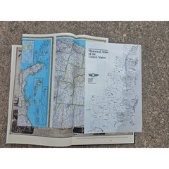 Historical Atlas of the United States Centennial Edition National Geographic ’88