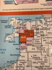 OL18 Harlech Porthmadog Bala Ordnance Survey Explorer Map OL 18 – 17