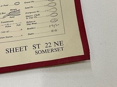 OS, 6 Inch to 1 Mile Map, sheet ST 22 NE,Somerset, Creech St Michael area, 1969