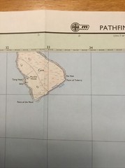 1988 Ordnance Survey Pathfinder Map 36 ND19/29 Hoy South ( Orkney Islands )