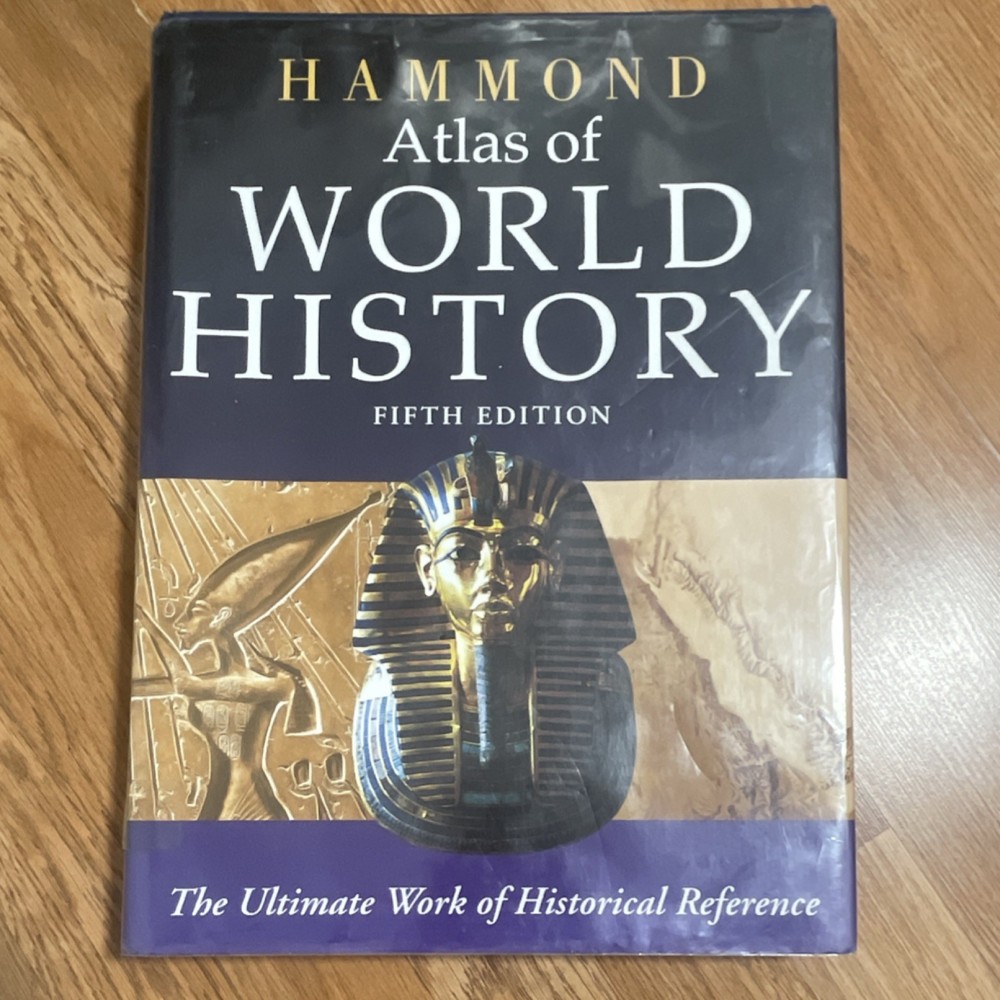 Hammond Atlas of World History Fifth Edition Hardcover by Richard Overy English