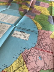 Metropolitan Melbourne Broadbent’s Map No. 181 Circa 1970’s