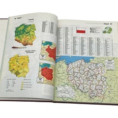 Funk & Wagnalls Hammond World Atlas 1993 Vintage Hardcover