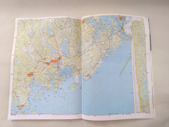 2006 The Maine Atlas and Gazetteer 11″ x 15.5″ DeLorme Topo Maps Lighthouses