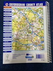 Street & Road Maps Oxfordshire A-Z County Atlas Geographers’ A-Z Map (W)