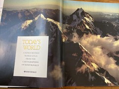 1996 Revised Today’s World Atlas From Cartographers of Rand McNally Hardcover