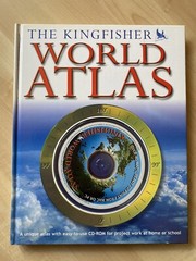 The Kingfisher World Atlas Includes CD Rom – 9780753410936 – Very Good Condition