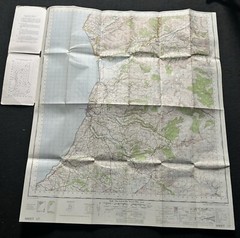 Ordnance Survey One Inch Map – Aberystwyth – Sheet 127 – 1966