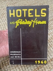 Vintage African Travel Book Hotels And Boarding Houses Lourenco Marques 1960