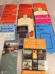 Large Collection Of Scotland Maps Ordnance survey AZ