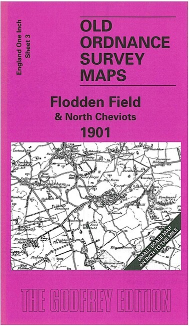 Flodden Field & North Cheviots 1901 One Inch Sheet 3 by John Griffiths