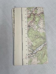 Vintage Ordnance Survey Map Sheet 153 Swansea