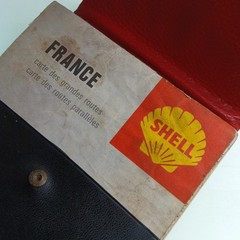 13x Shell Cartoguides Vintage France Map & Case Selection