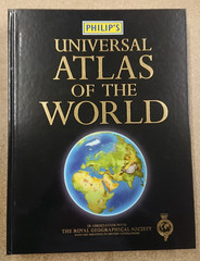 Philips Universal Atlas of the World Royal Geographical Society 1st Edition 2005