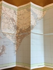 1991 Ordnance Survey Pathfinder Map 1054 TM 23/33 Felixstowe And Harwich