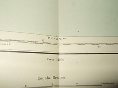 Vintage 1942 Ed The Manchurian Candid Cadastral Map of Lagos Portugal 1:200:000