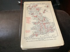 VINTAGE ORDNANCE SURVEY ONE-INCH MAP, SHEET 179, BOURNEMOUTH